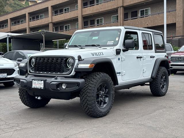 new 2025 Jeep Wrangler 4xe car, priced at $53,925