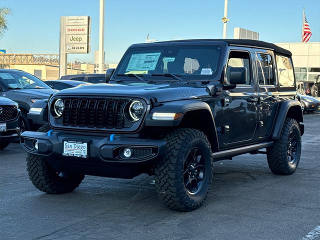 new 2024 Jeep Wrangler 4xe car, priced at $42,924