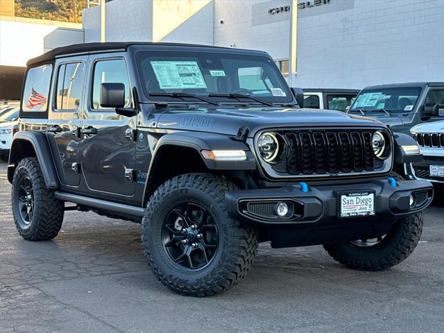 new 2024 Jeep Wrangler 4xe car, priced at $42,924