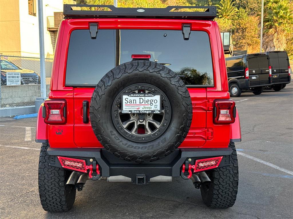 used 2022 Jeep Wrangler Unlimited car, priced at $59,789