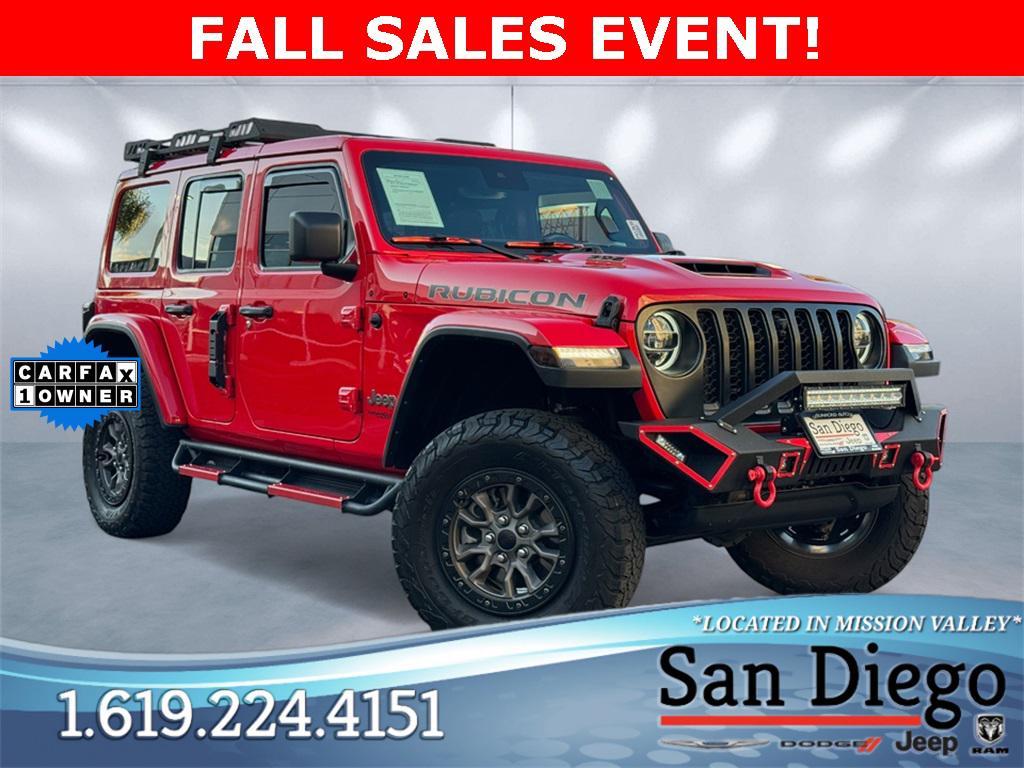 used 2022 Jeep Wrangler Unlimited car, priced at $59,789