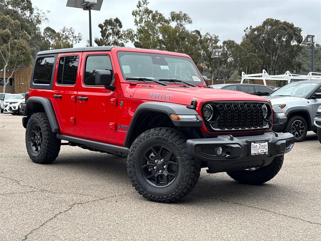 new 2025 Jeep Wrangler 4xe car, priced at $56,425
