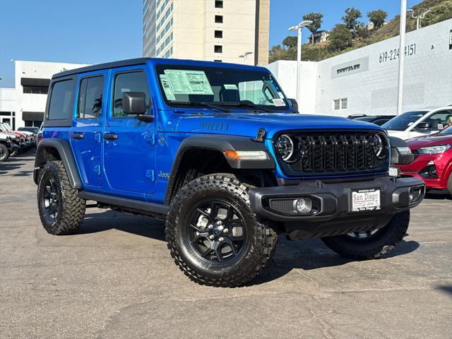 new 2025 Jeep Wrangler 4xe car, priced at $51,725