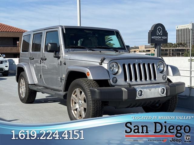 used 2015 Jeep Wrangler Unlimited car, priced at $19,729