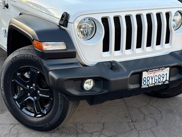 used 2020 Jeep Wrangler Unlimited car, priced at $22,994