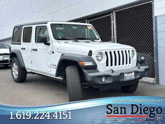 used 2020 Jeep Wrangler Unlimited car, priced at $23,860