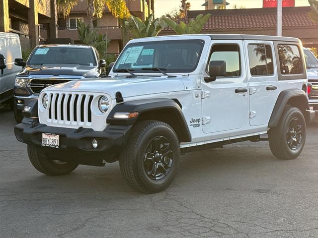 used 2020 Jeep Wrangler Unlimited car, priced at $22,994