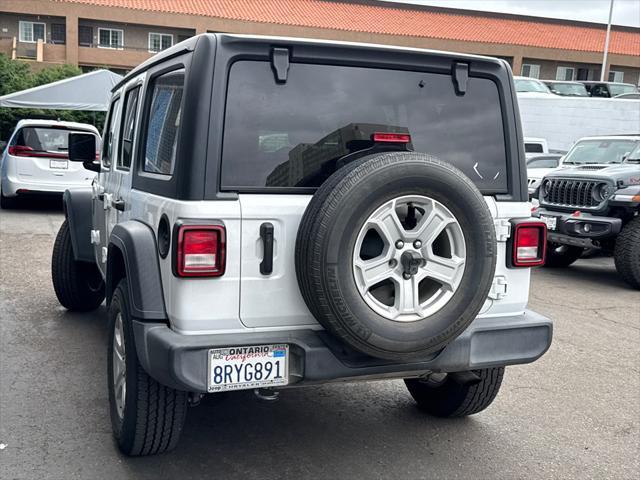 used 2020 Jeep Wrangler Unlimited car, priced at $23,860