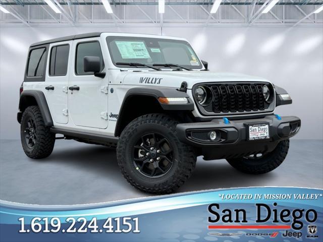 new 2024 Jeep Wrangler 4xe car, priced at $46,924