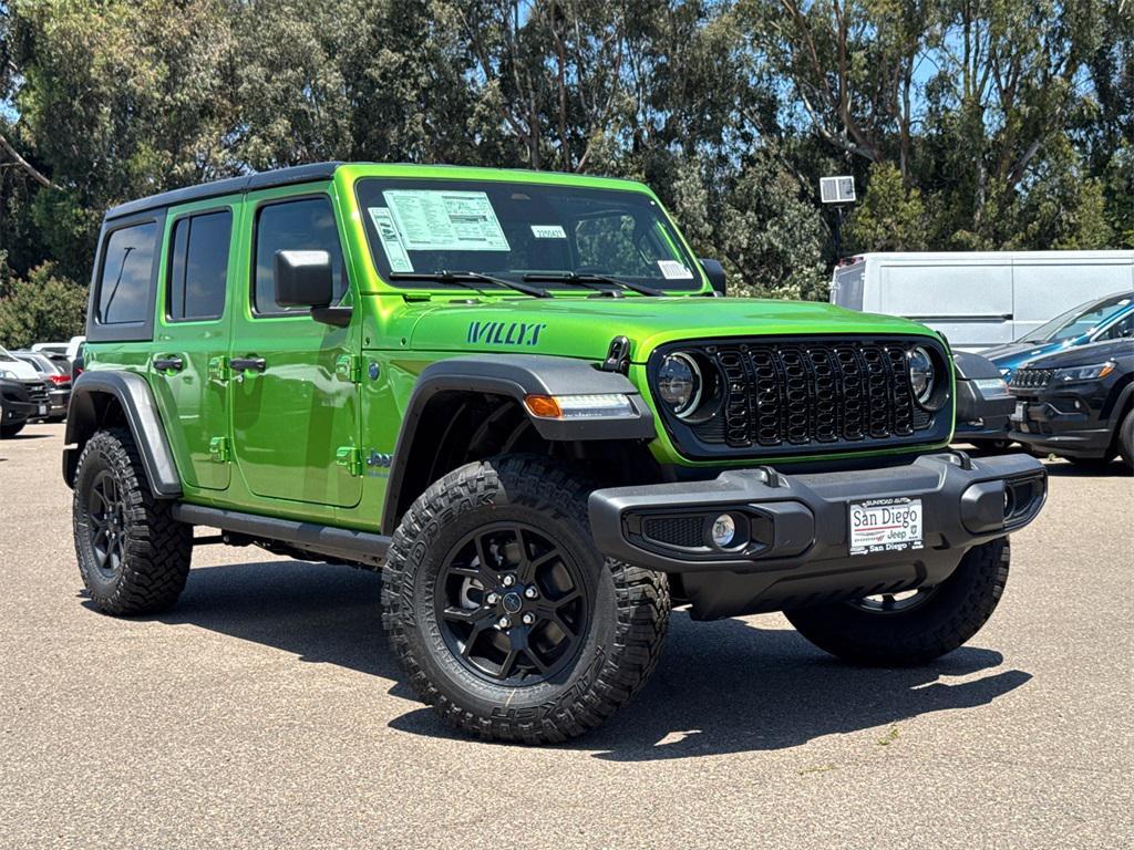 new 2025 Jeep Wrangler 4xe car, priced at $56,925