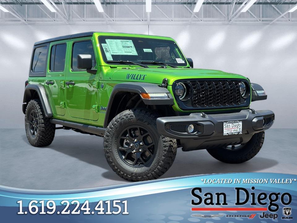 new 2025 Jeep Wrangler 4xe car, priced at $56,925