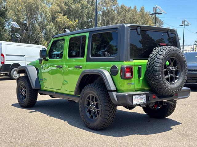 new 2025 Jeep Wrangler 4xe car, priced at $51,725