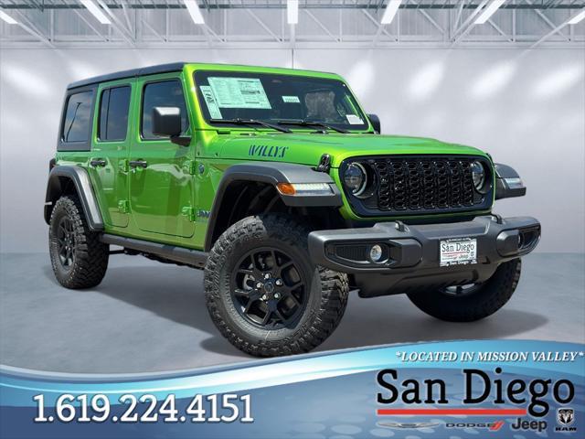 new 2025 Jeep Wrangler 4xe car, priced at $51,725