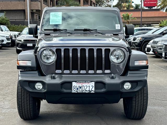 used 2021 Jeep Wrangler car, priced at $28,777