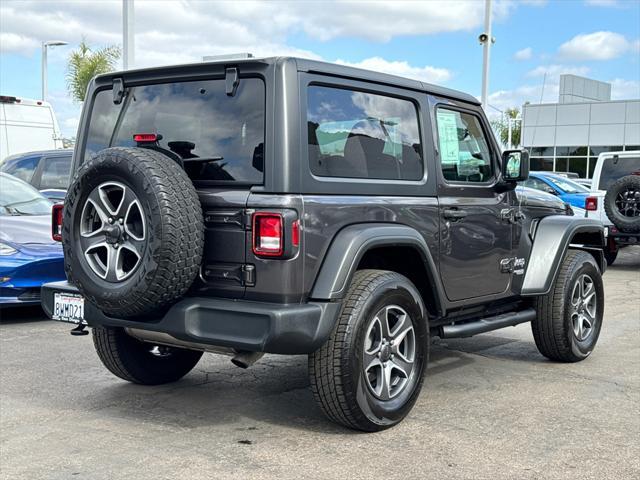 used 2021 Jeep Wrangler car, priced at $28,777