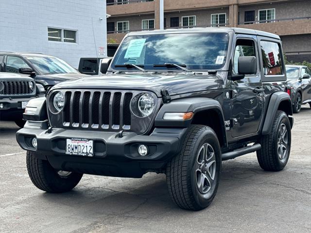 used 2021 Jeep Wrangler car, priced at $28,777