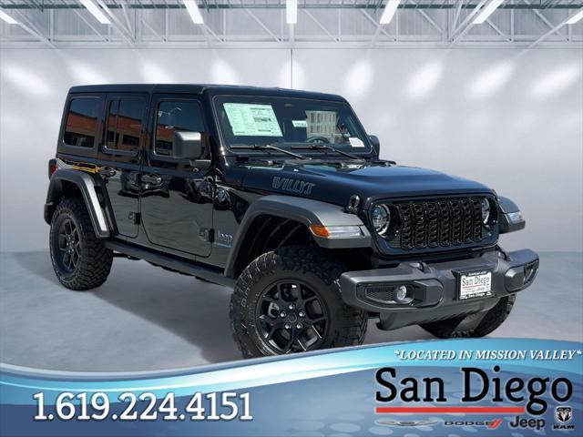 new 2025 Jeep Wrangler 4xe car, priced at $54,425