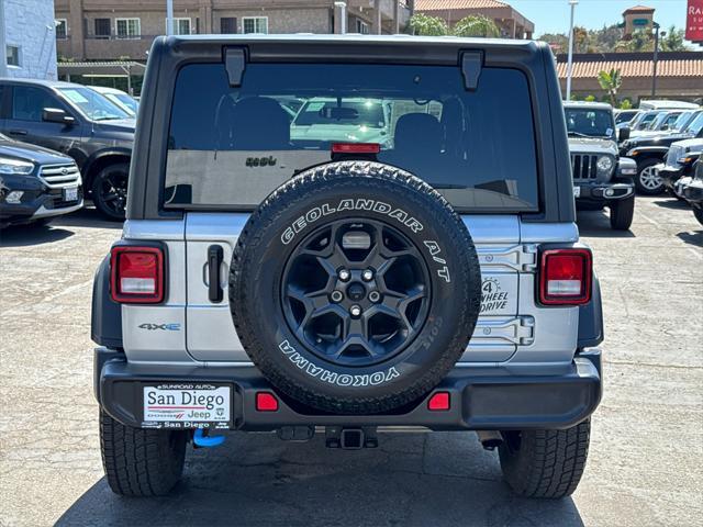 used 2023 Jeep Wrangler 4xe car, priced at $29,888