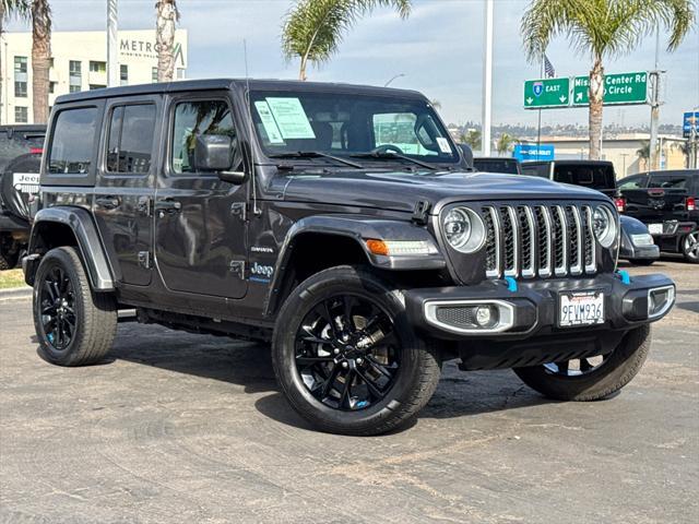 used 2023 Jeep Wrangler 4xe car, priced at $34,444