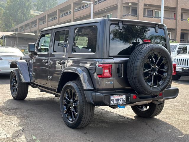 used 2023 Jeep Wrangler 4xe car, priced at $34,444