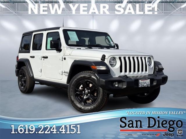 used 2019 Jeep Wrangler Unlimited car, priced at $24,444