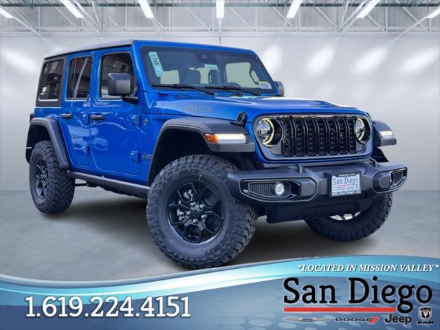 new 2025 Jeep Wrangler 4xe car, priced at $50,925