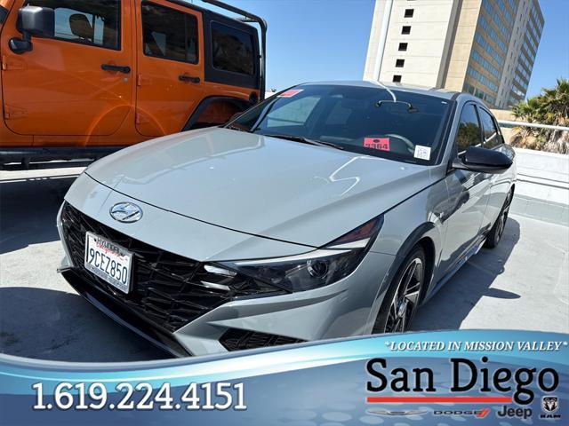used 2023 Hyundai Elantra car, priced at $22,805