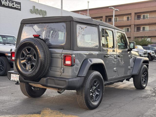 used 2023 Jeep Wrangler car, priced at $31,888