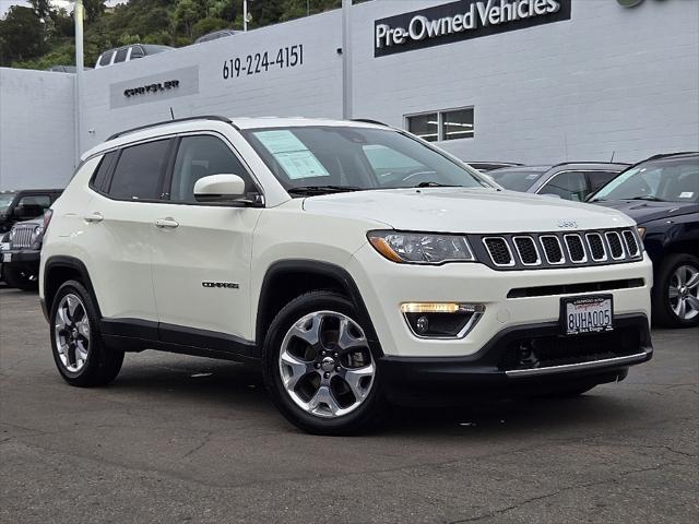 used 2021 Jeep Compass car, priced at $18,888