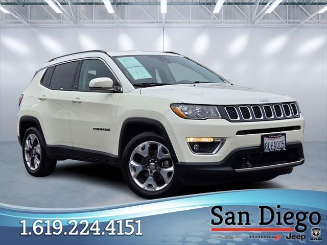 used 2021 Jeep Compass car, priced at $18,552