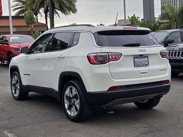 used 2021 Jeep Compass car, priced at $18,180