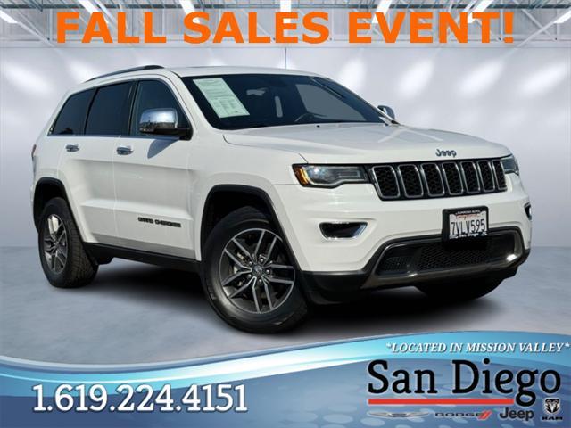 used 2017 Jeep Grand Cherokee car, priced at $14,249