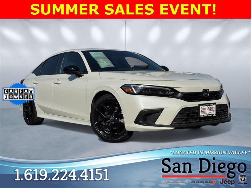 used 2024 Honda Civic car, priced at $24,333