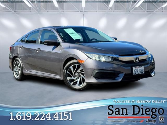 used 2017 Honda Civic car, priced at $16,990