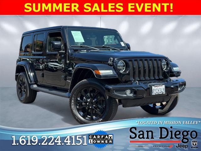 used 2021 Jeep Wrangler Unlimited car, priced at $32,777