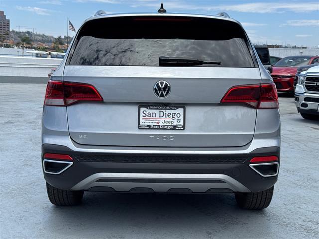 used 2024 Volkswagen Taos car, priced at $23,444