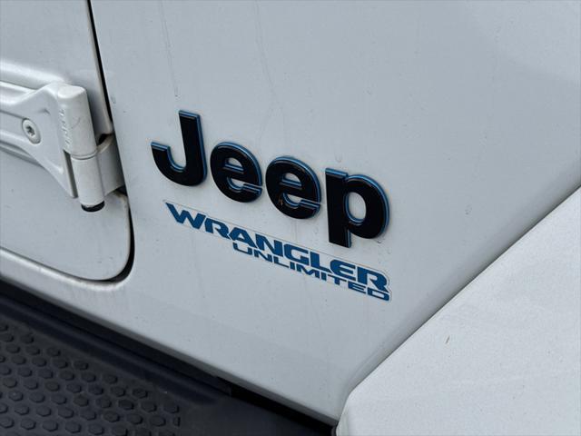 used 2021 Jeep Wrangler Unlimited 4xe car, priced at $32,979