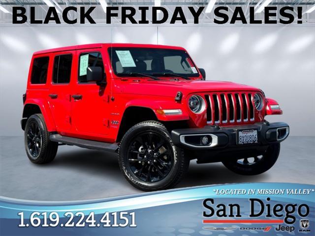 used 2021 Jeep Wrangler Unlimited car, priced at $32,990