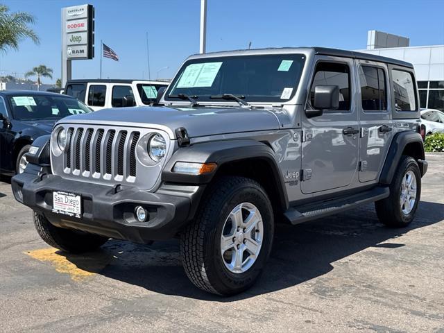 used 2020 Jeep Wrangler Unlimited car, priced at $24,696