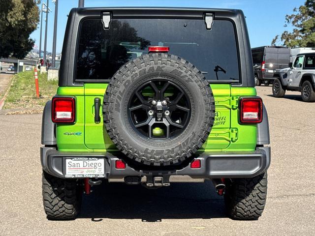 new 2025 Jeep Wrangler 4xe car, priced at $51,925