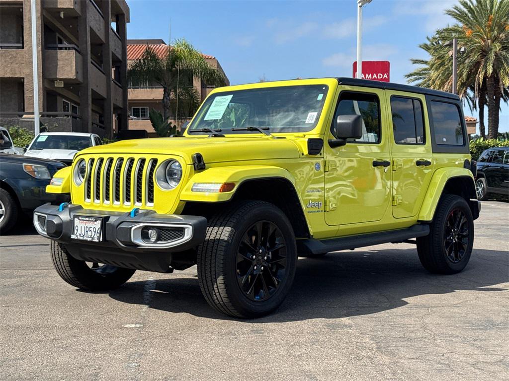 used 2023 Jeep Wrangler 4xe car, priced at $33,777