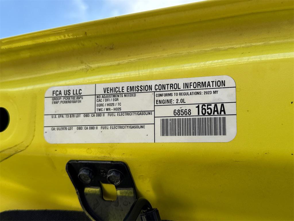 used 2023 Jeep Wrangler 4xe car, priced at $33,777