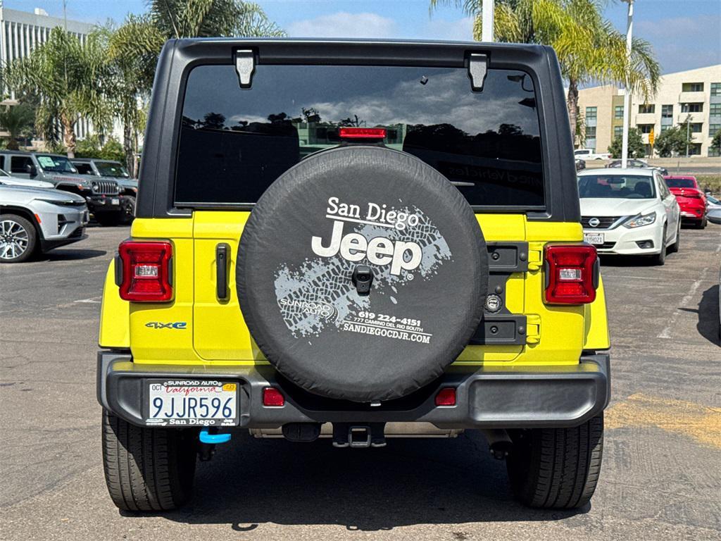 used 2023 Jeep Wrangler 4xe car, priced at $33,777