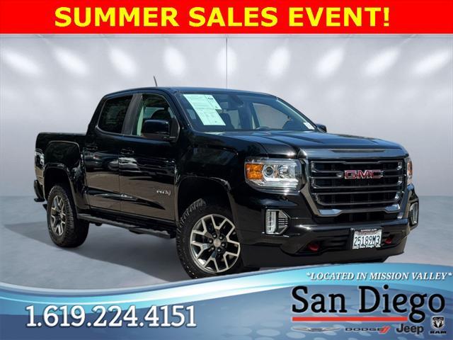 used 2022 GMC Canyon car, priced at $34,444