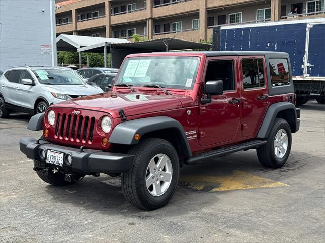 used 2013 Jeep Wrangler Unlimited car, priced at $15,888