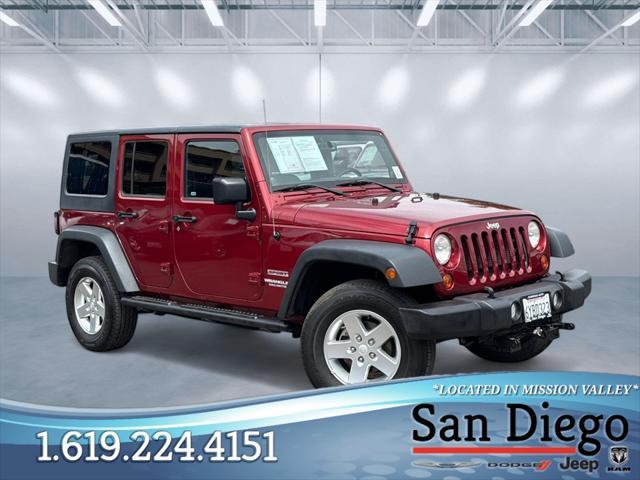 used 2013 Jeep Wrangler Unlimited car, priced at $15,888