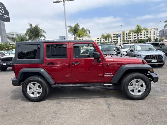 used 2013 Jeep Wrangler Unlimited car, priced at $15,888