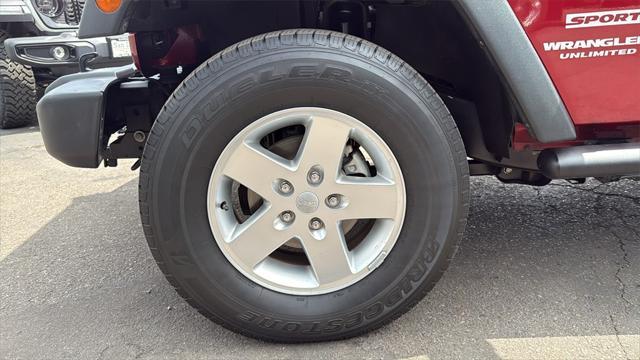 used 2013 Jeep Wrangler Unlimited car, priced at $15,888