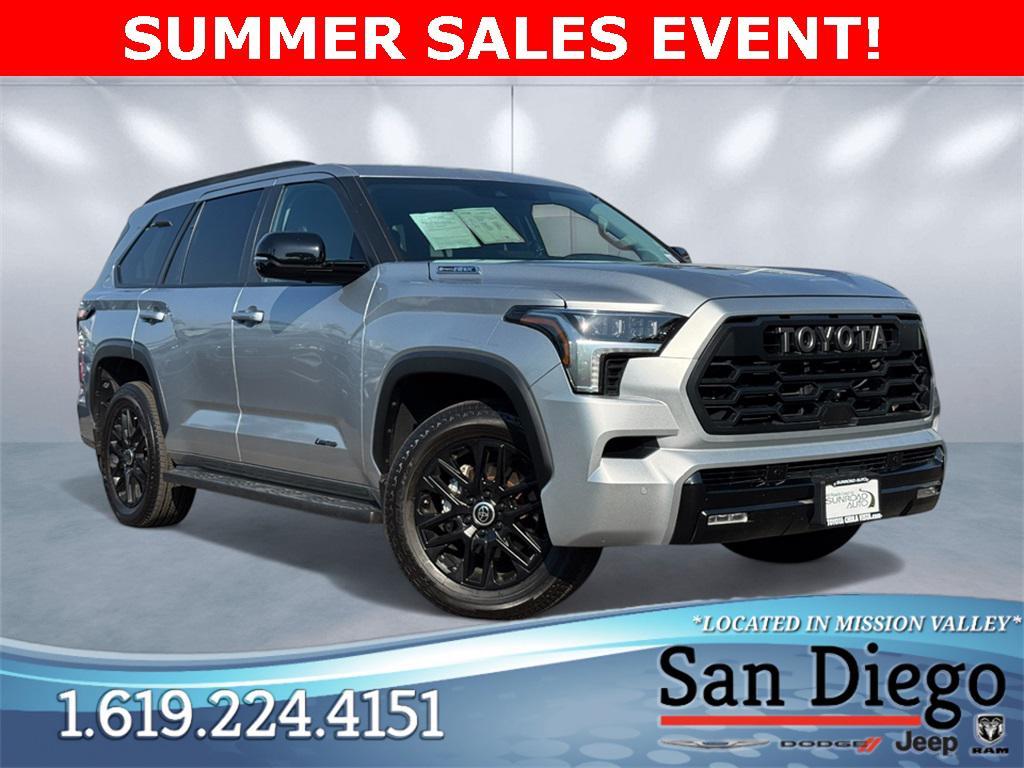 used 2024 Toyota Sequoia car, priced at $66,990