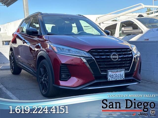 used 2022 Nissan Kicks car, priced at $19,638